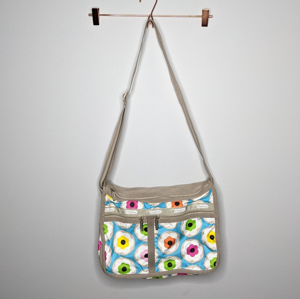 Lesportsac Multicolor Floral Crossbody Bag - Picture 5 of 9
